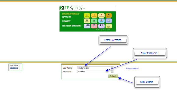 TPSynergy application - Order Acceptance by Contract Manufacturers.