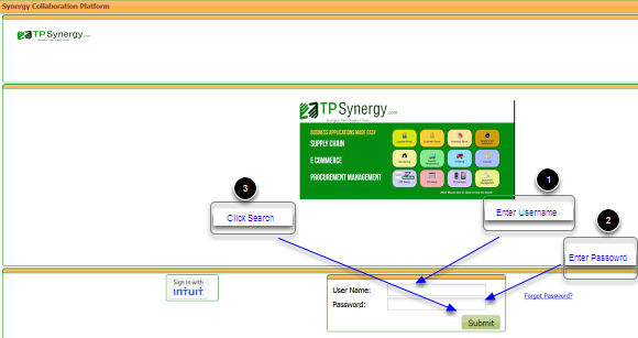 Step 1 - Login Screen