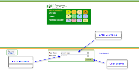 TPSynergy application - Order Acceptance by Contract Manufacturers.